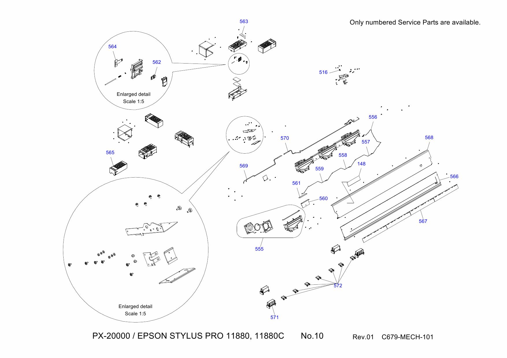 EPSON StylusPro 11880 11880C Parts Manual-6 EPSON StylusPro 11880 11880C Parts Manual-6